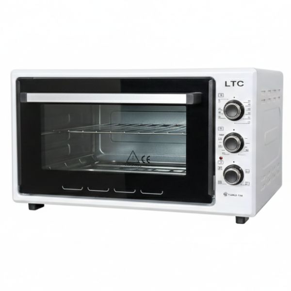 Elektrická trouba LTC 60l, 1800W, bílá, samostatná, horní a spodní ohřev a horký vzduch